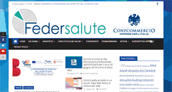 Desktop Screenshot of federsalute.org